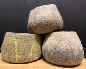 Class: Wet Felted Large Vessel