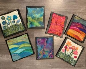 Class: Wet Felted Wall Hanging