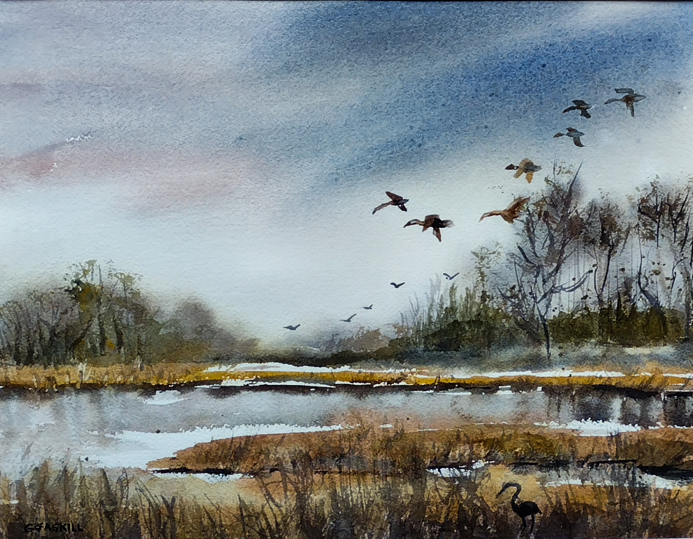 Class: Watercolor Local Marshes - Image 2