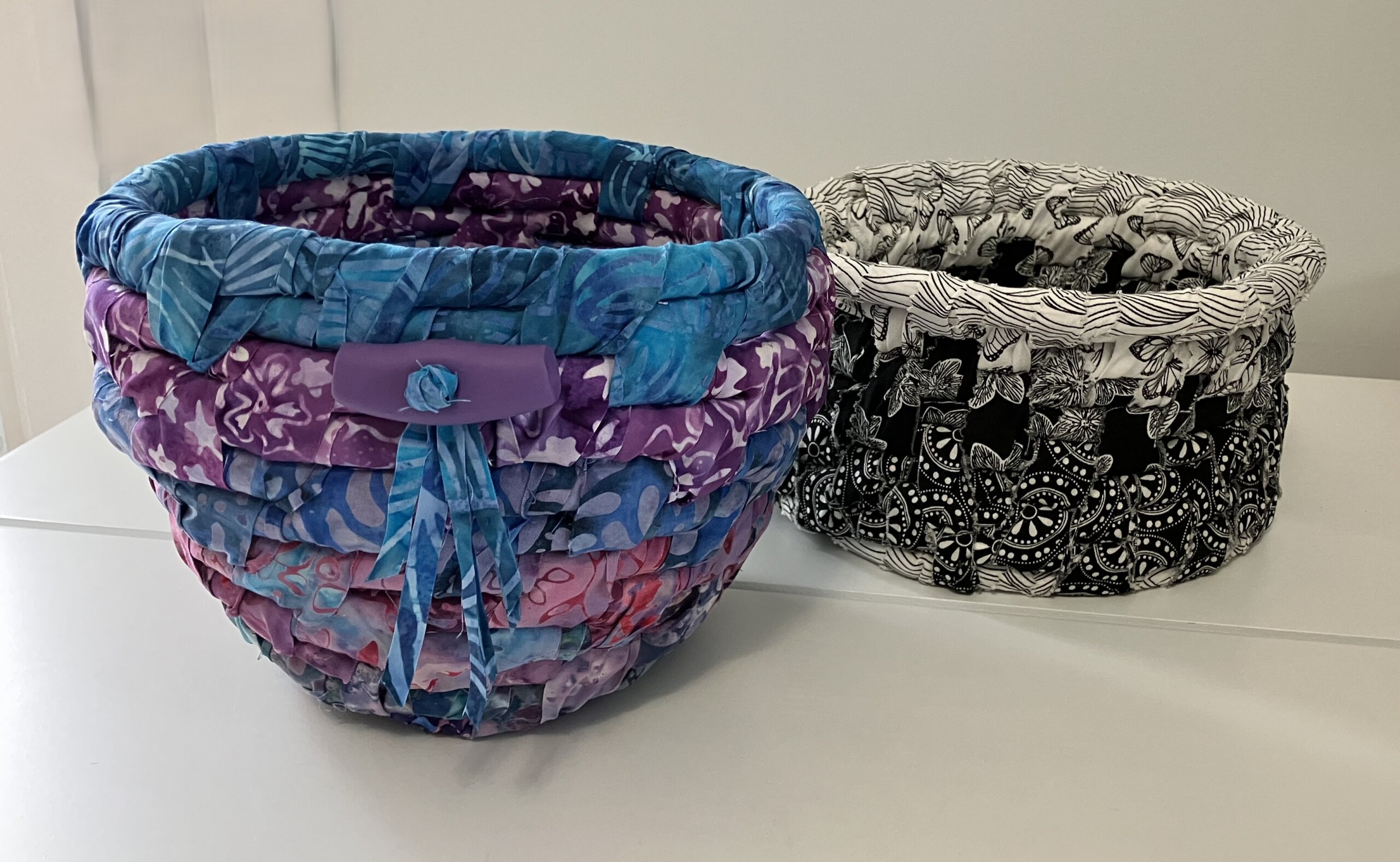 Class: Coiled Fabric Basket