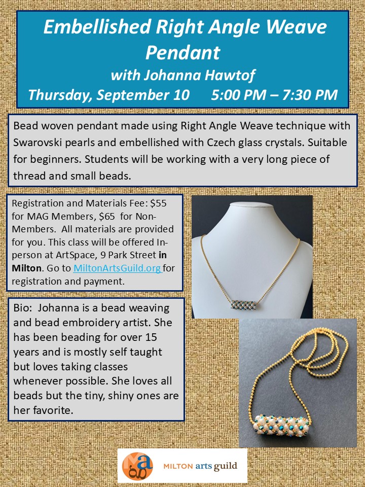 Class: Weave Beaded Pendant - Image 4
