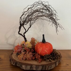 Class: Autumn Wire Tree Sculpture