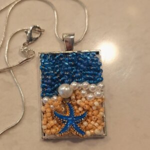 Class: Mosaic Beaded Pendant