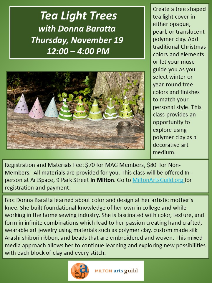 Class: Tea Light Trees - Image 2