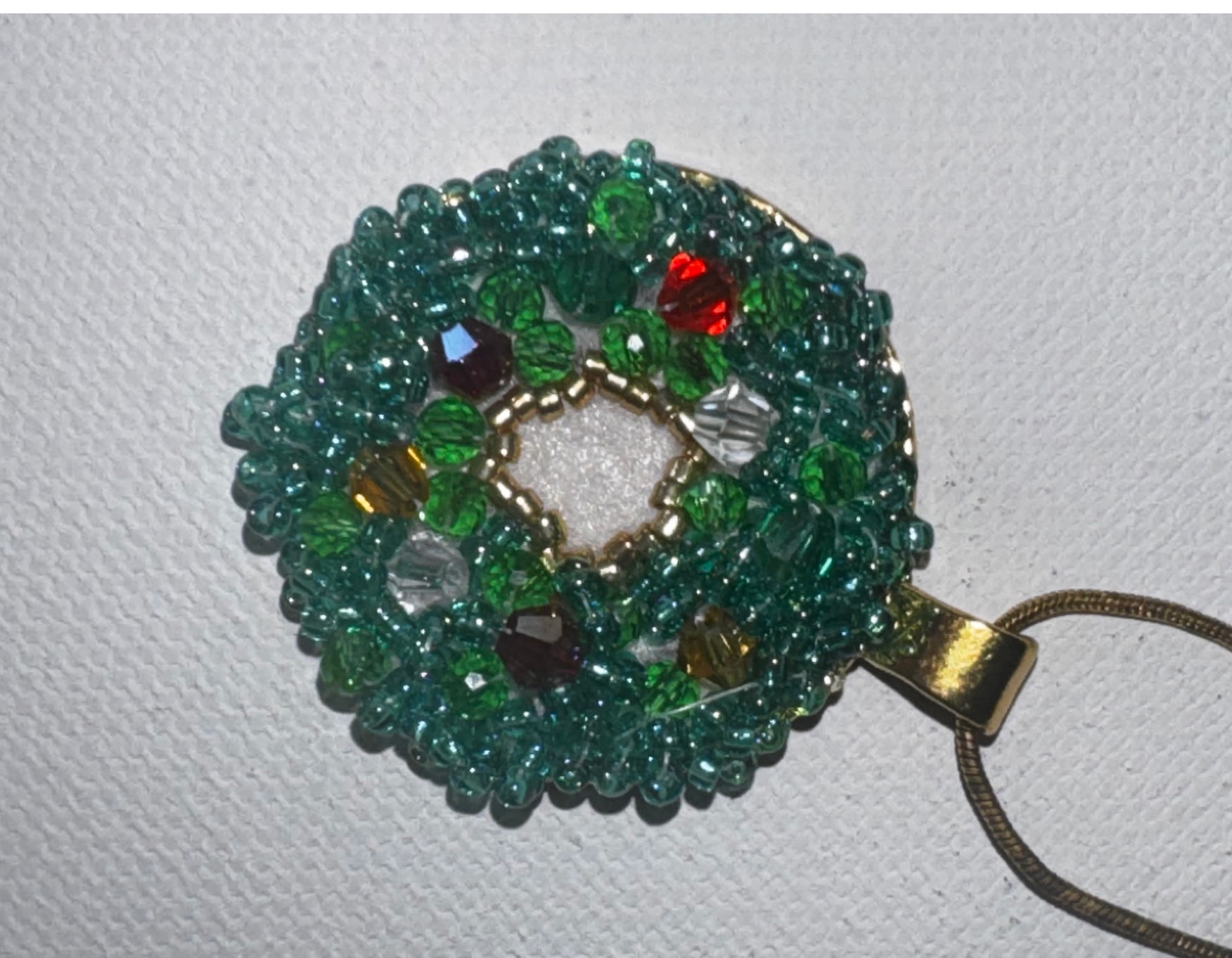 Class: Holiday Wreath Pendant - Image 3