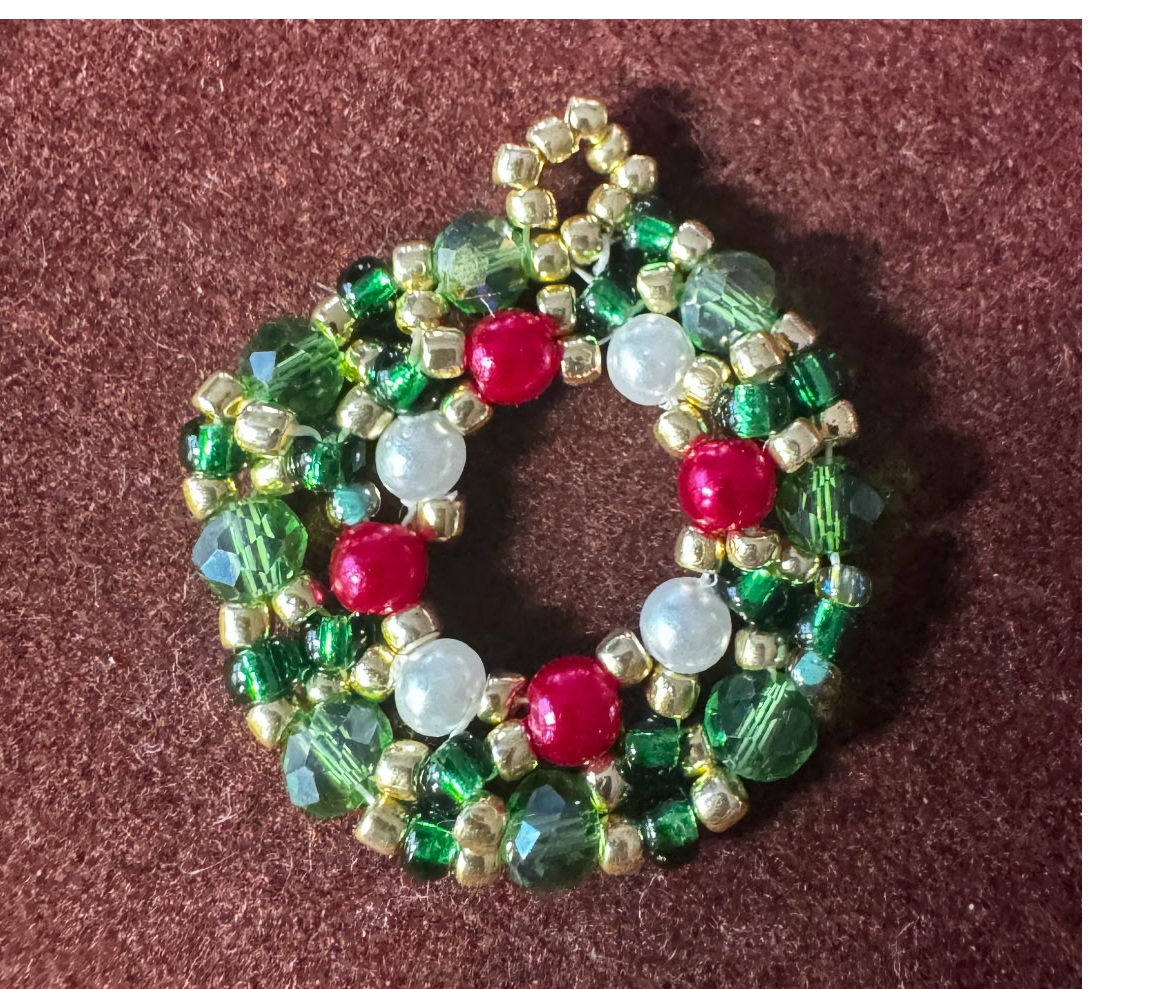 Class: Holiday Wreath Pendant - Image 2